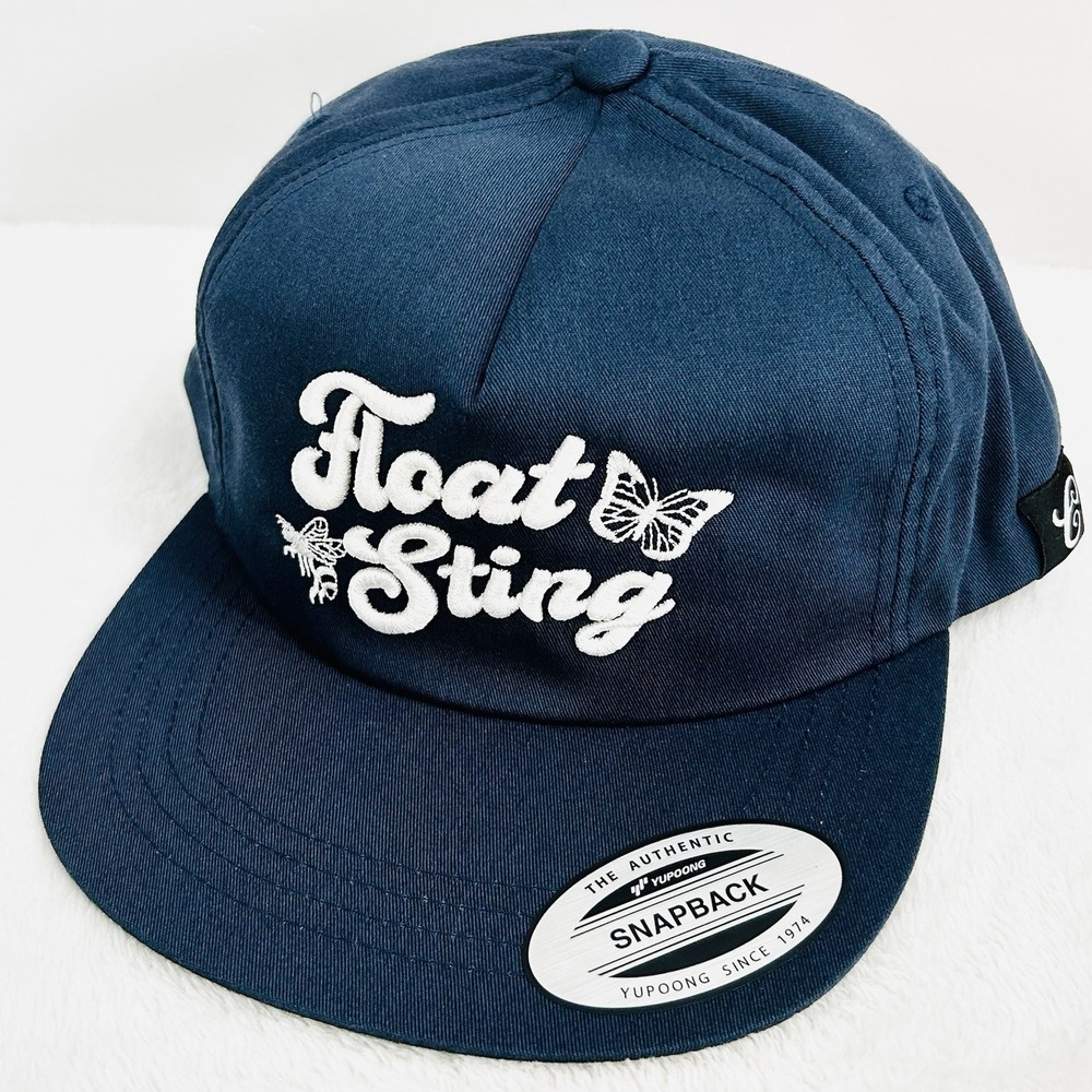 Muhammad Ali Contenders Float & Sting Trucker Hat Cap Snapback Adjustable Blue